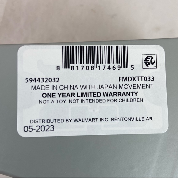 Time & Tru Women’s Wristwatch & Bracelet Set Rose Gold Tone Crystal Accents New - Picture 8 of 10